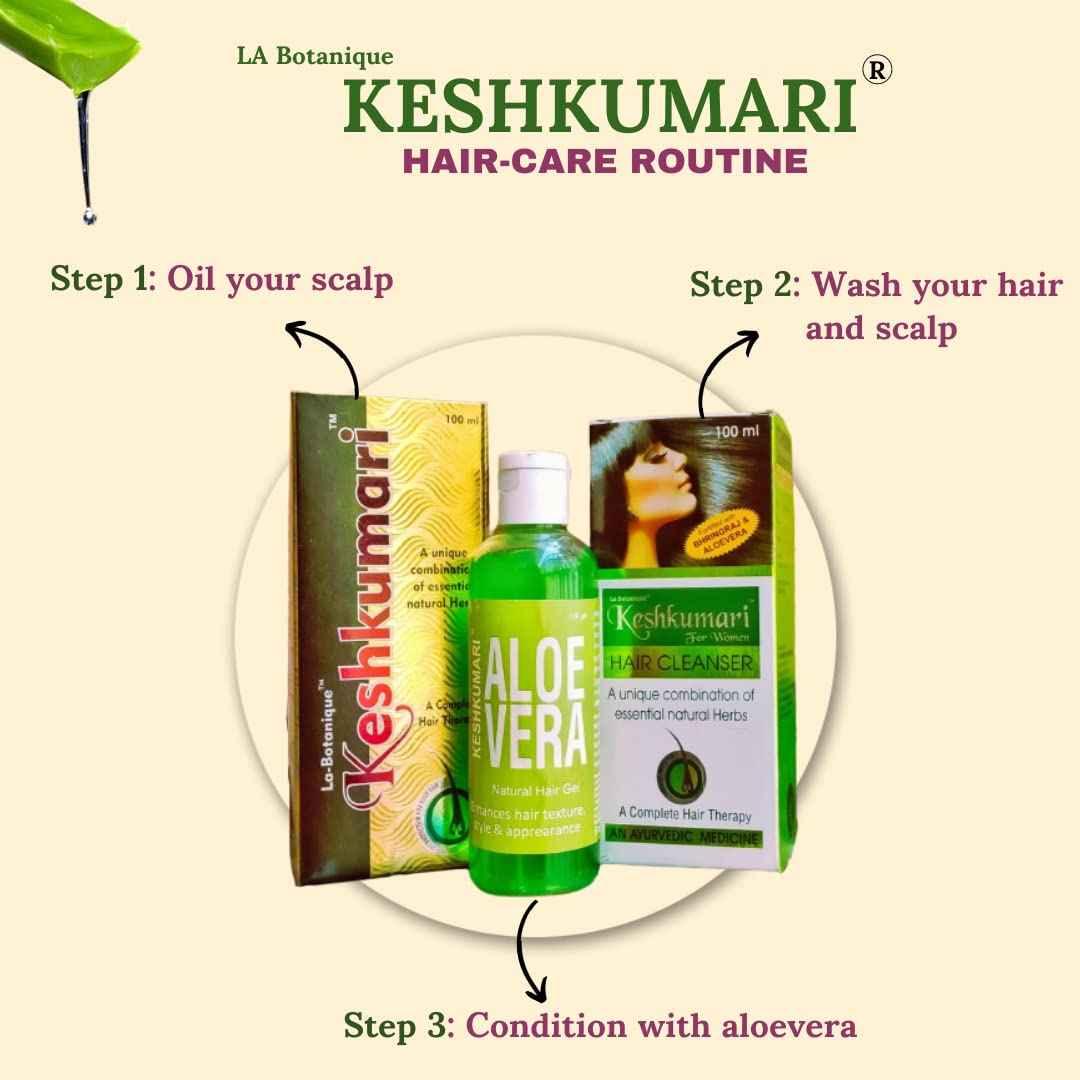 KESHKUMARI Aloe Vera Gel Conditioner for hair | 100ml, Pack of 1 - La Botanique