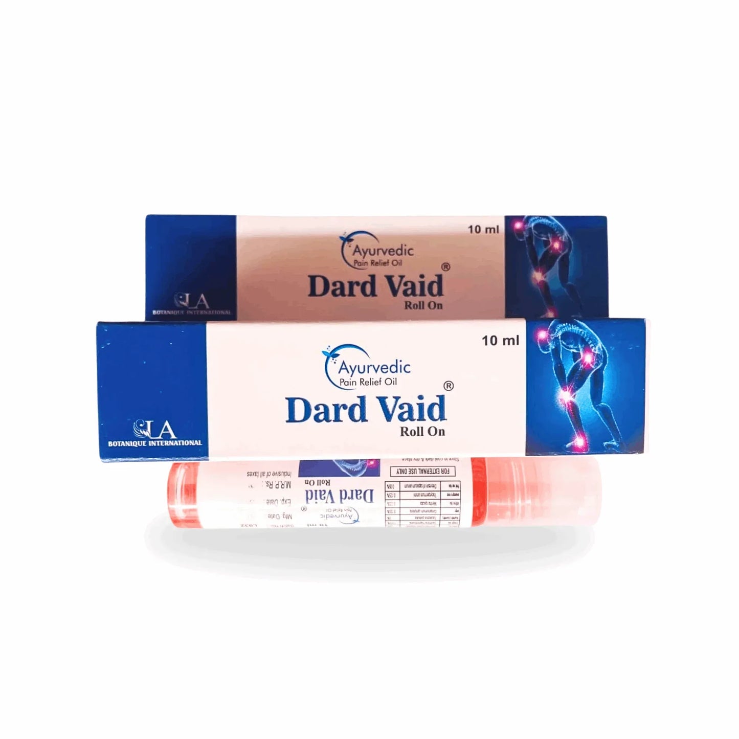 Dard Vaid pain relief Roll On (10ml)- Pack of 5 - La Botanique 