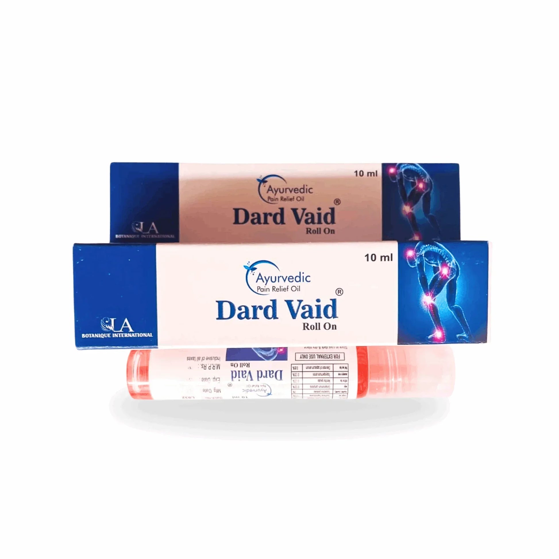 Dard Vaid pain relief Roll On (10ml)- Pack of 5 - La Botanique 