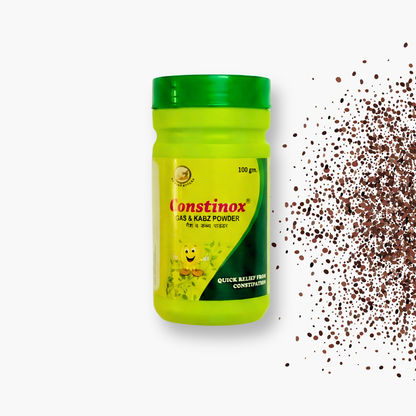 Constinox Ayurvedic Powder | Natural Relief for Constipation, Gas & Bloating - pack of 2