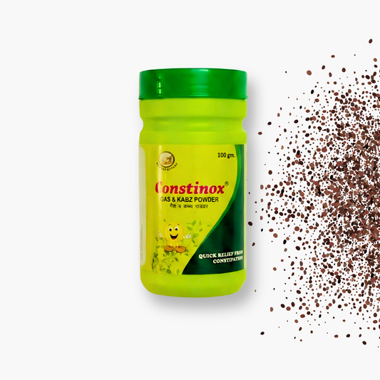 Constinox Ayurvedic Powder | Natural Relief for Constipation, Gas & Bloating - pack of 2