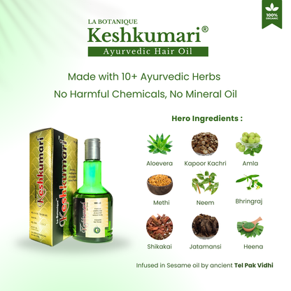 KESHKUMARI hair fall control oil- 100ml