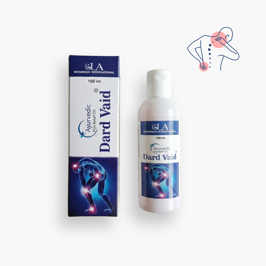 DARD VAID Ayurvedic Pain Oil – 100 ml | Herbal Massage Oil for Back, Knee, Legs, Shoulder, Muscles & Body Comfort