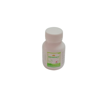 Arshvati® – Ayurvedic Support for Piles, Bleeding & Digestive Health | With Nagkesar, Kutki, Neem & Harad | 100% Herbal Formula