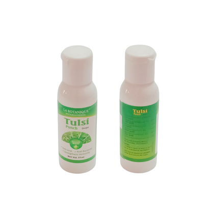 Tulsi Punch Drops – 5 Tulsi Immunity Booster | Ayurvedic Herbal Extract (51ml)