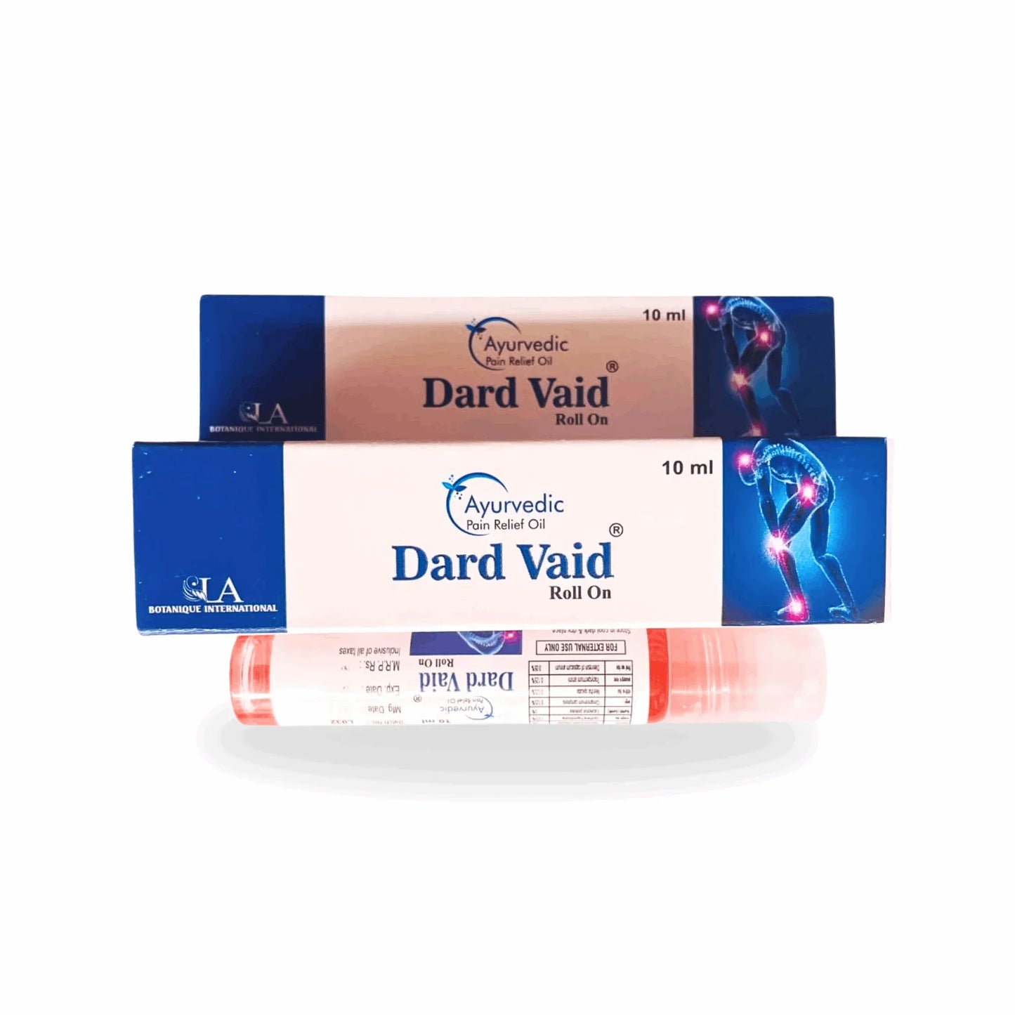 Dard Vaid pain relief Roll On (10ml)- Pack of 12 - La Botanique 