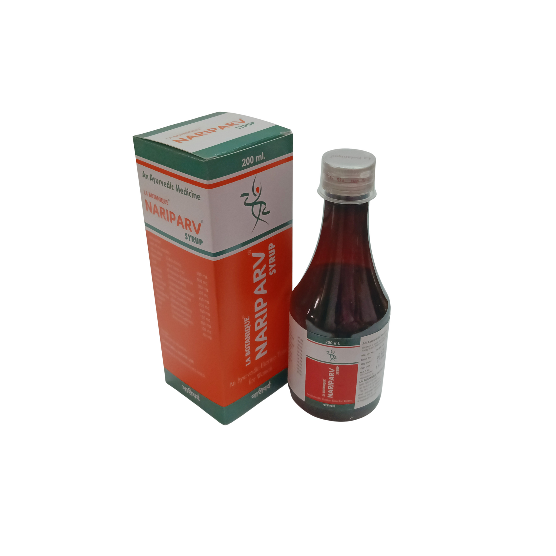 Nariparv® Syrup 200ml – Ayurvedic Uterine Tonic for Women with Ashok Chhal, Shatavari & Dashmool | Supports Menstrual Health & Female Wellness