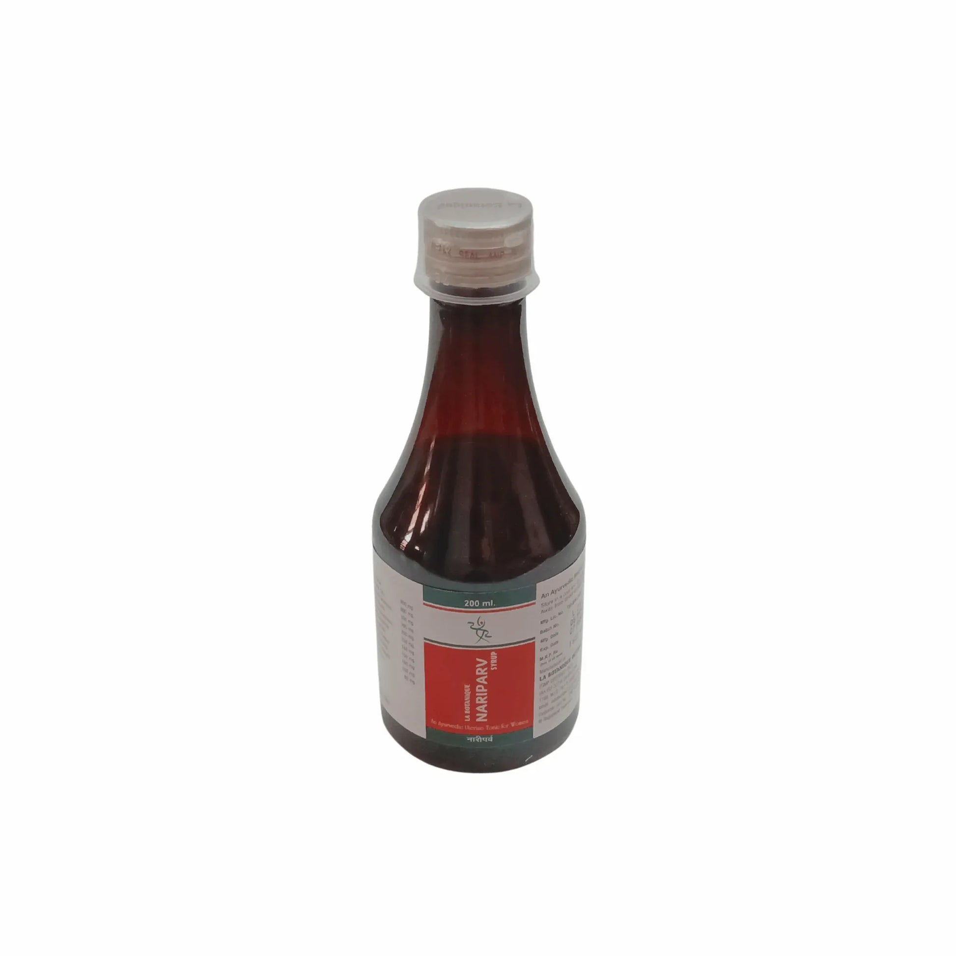 Nariparv Syrup 200ml – Ayurvedic Uterine Tonic for Women with Ashok Chhal, Shatavari & Dashmool | Supports Menstrual Health & Female Wellness - La Botanique 