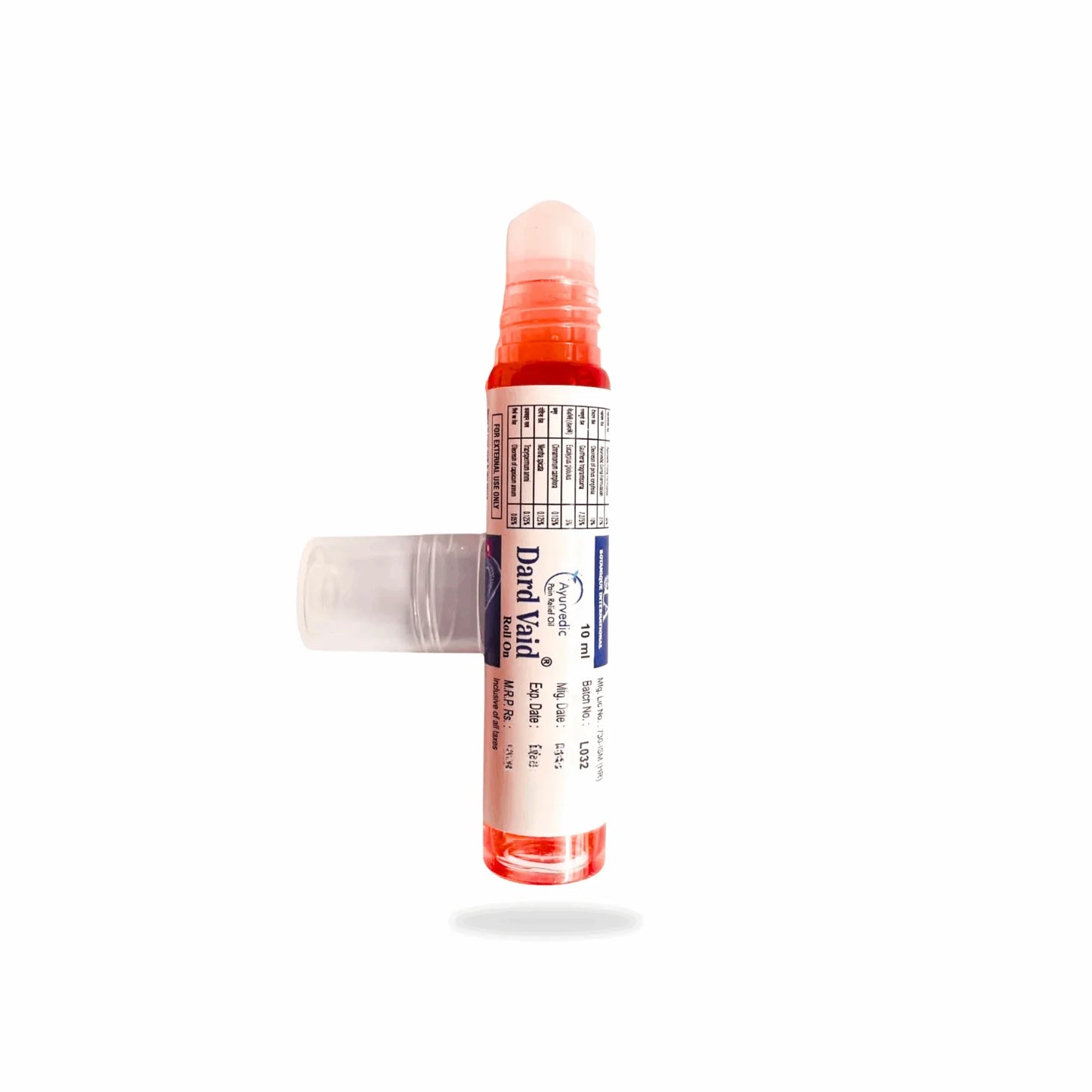 Dard Vaid pain relief Roll On (10ml)- Pack of 12 - La Botanique 