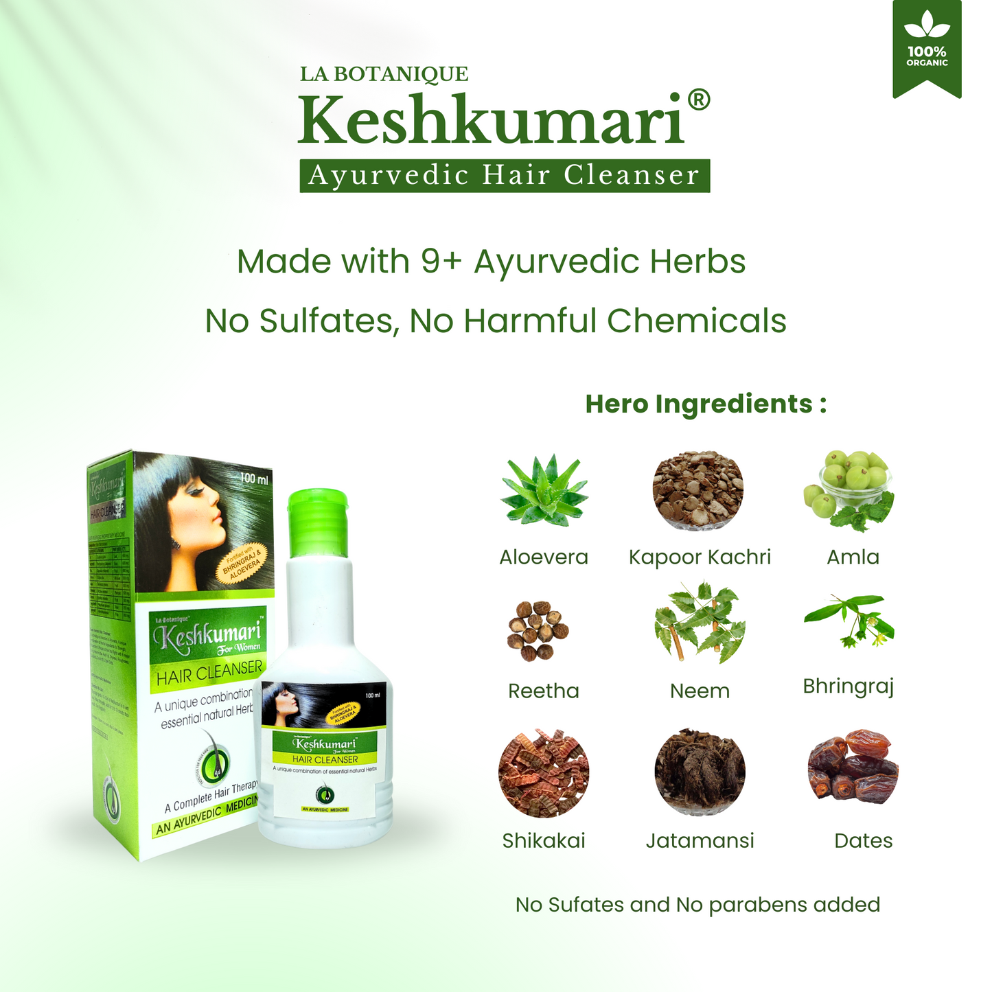 KESHKUMARI hair cleanser - 100ml