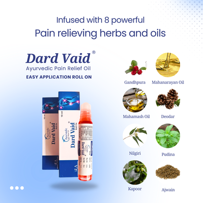Dard Vaid pain relief Roll On (10ml)- Pack of 12