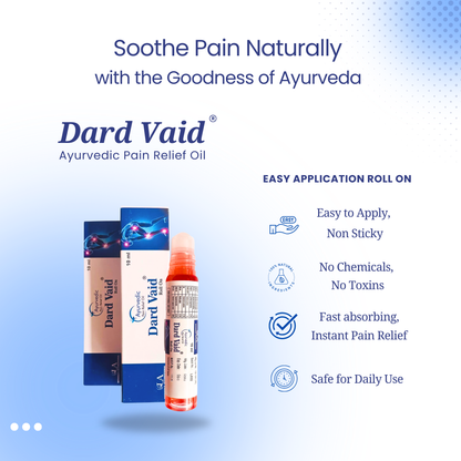 Dard Vaid pain relief Roll On (10ml)- Pack of 12