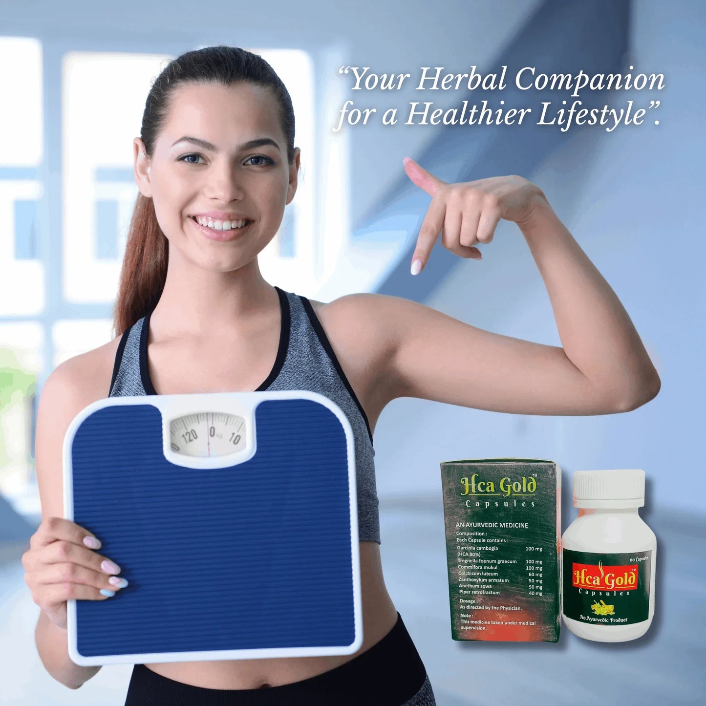 HCA Gold | Ayurvedic Natural Weight Management Capsules - La Botanique 