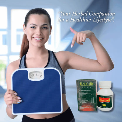 HCA Gold | Ayurvedic Natural Weight Management Capsules - La Botanique 