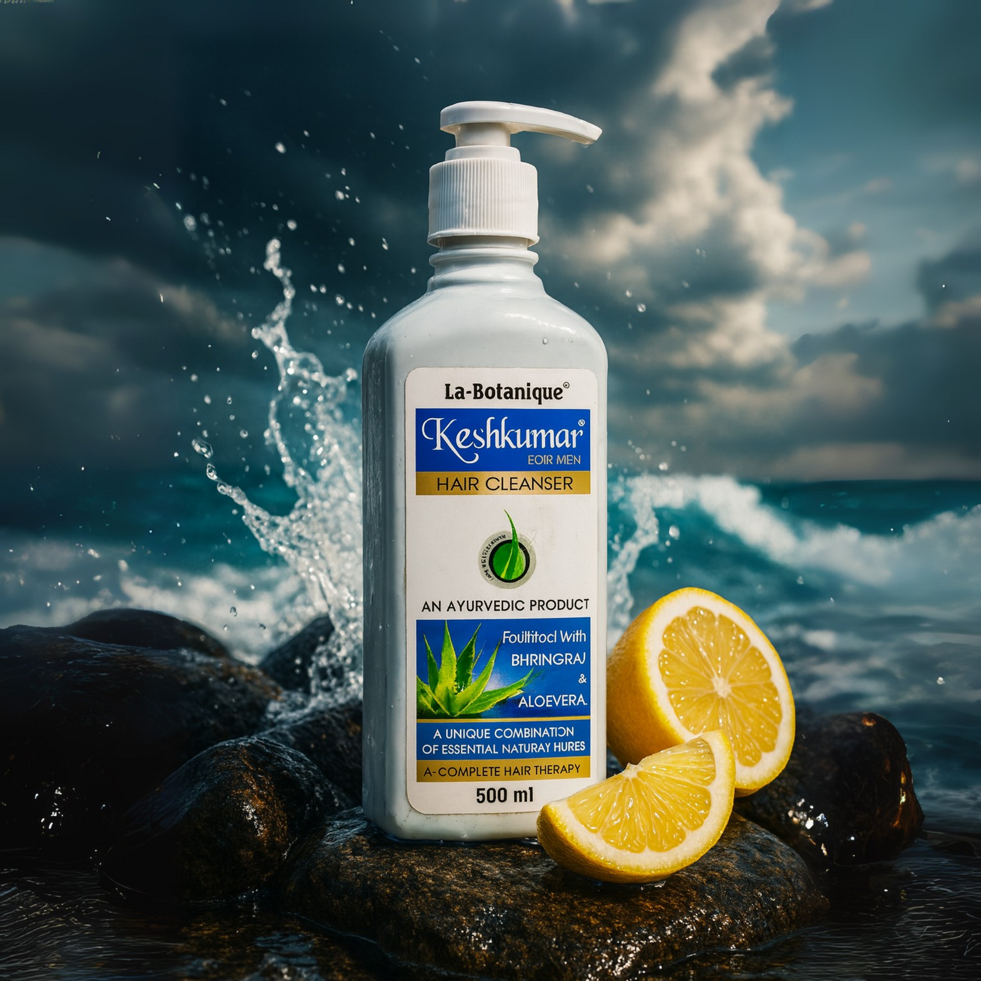 Keshkumar Hair Cleanser for Men – Ayurvedic Scalp & Hair Strengthening Wash