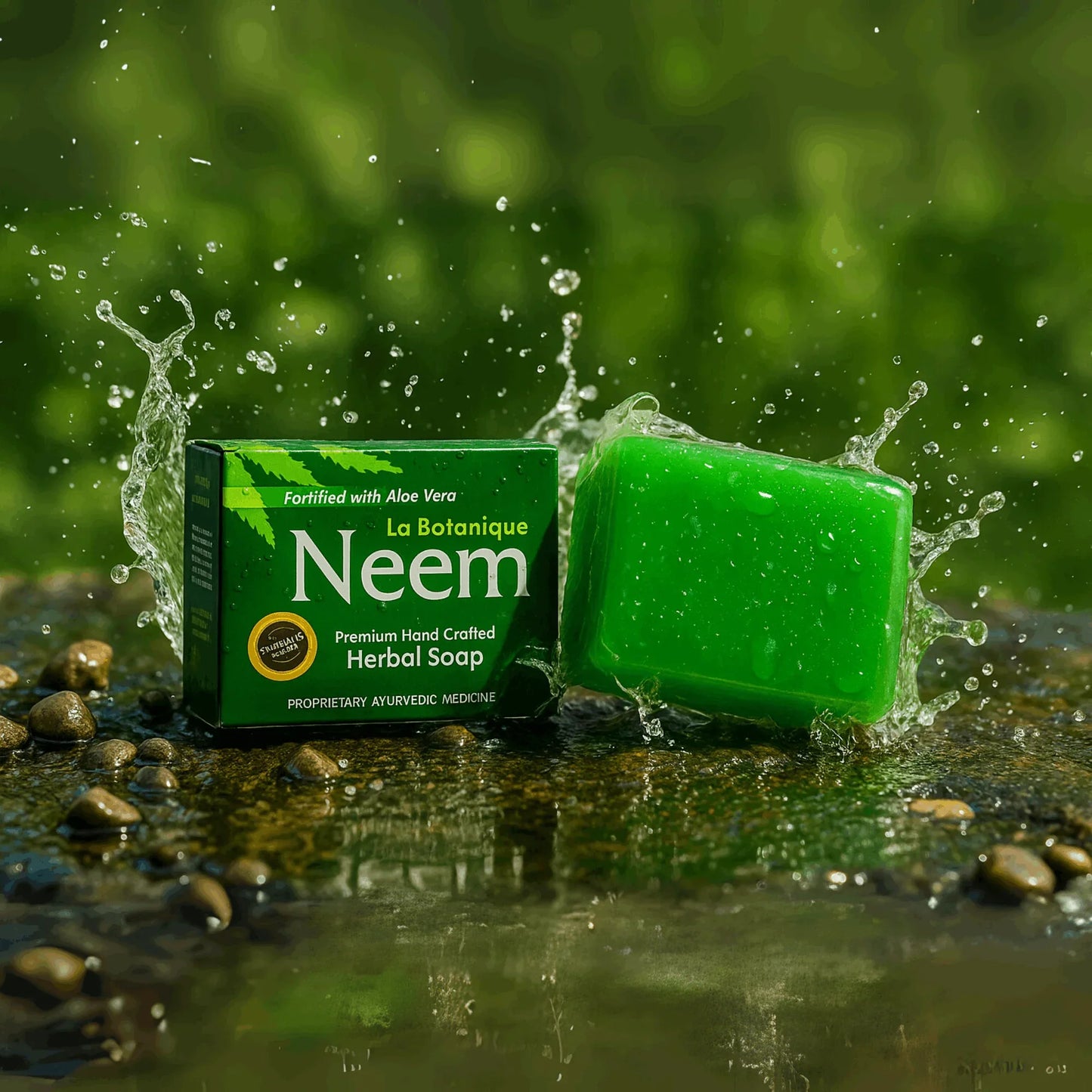 Neem Soap - Pack of 4 bars - La Botanique 